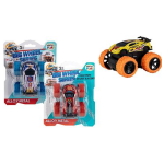 Metal Friction Rotating Stunt Monster, Assorted 7cm